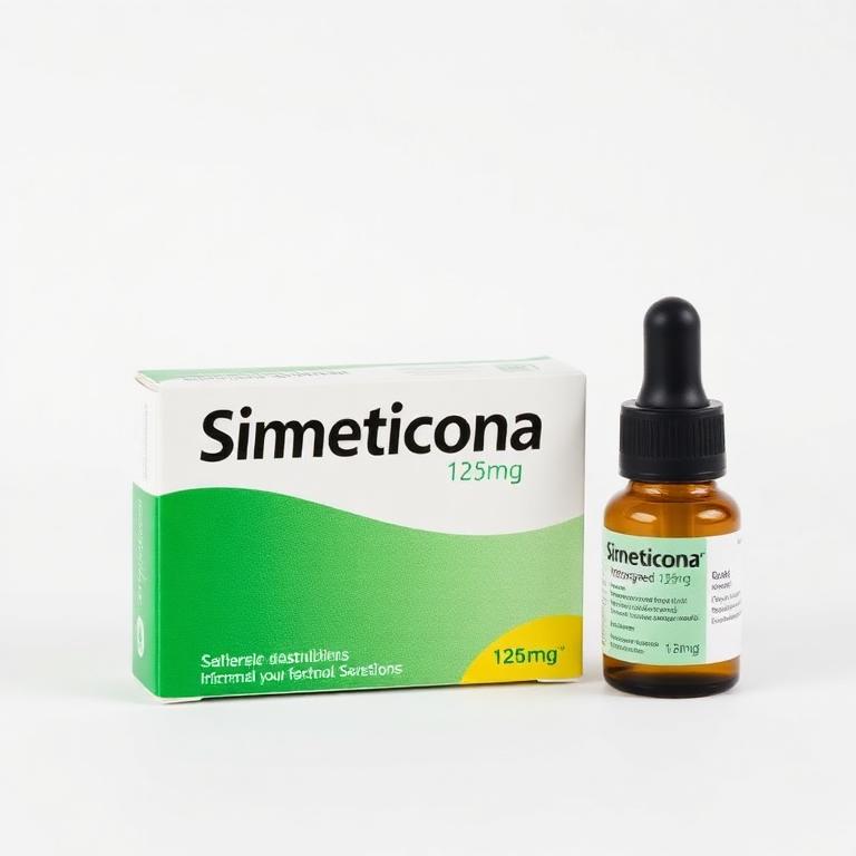 Simeticona 125mg Medley 20 Cápsulas